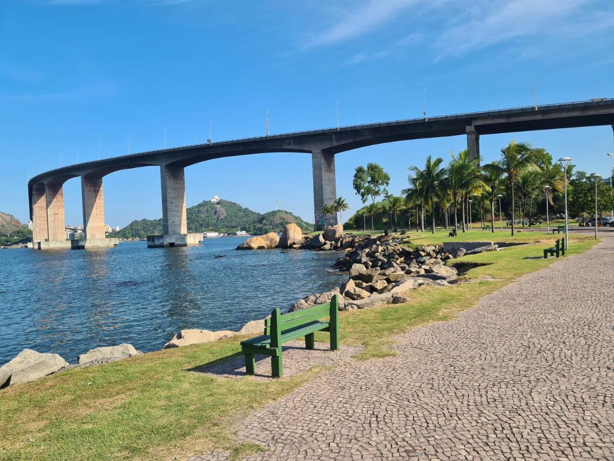 Flat Pasargada 712, Free Bikes, Pe Na Praia Vila Velha  Eksteriør bilde