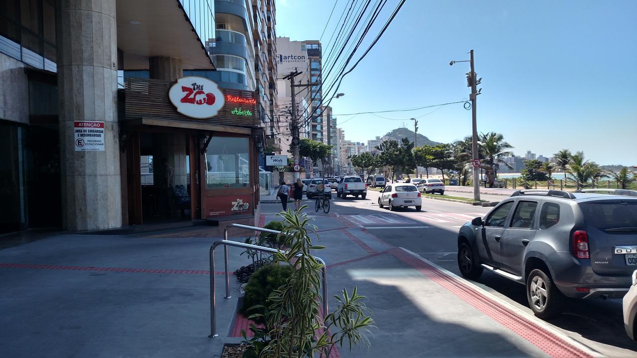 Flat Pasargada 712, Free Bikes, Pe Na Praia Vila Velha  Eksteriør bilde