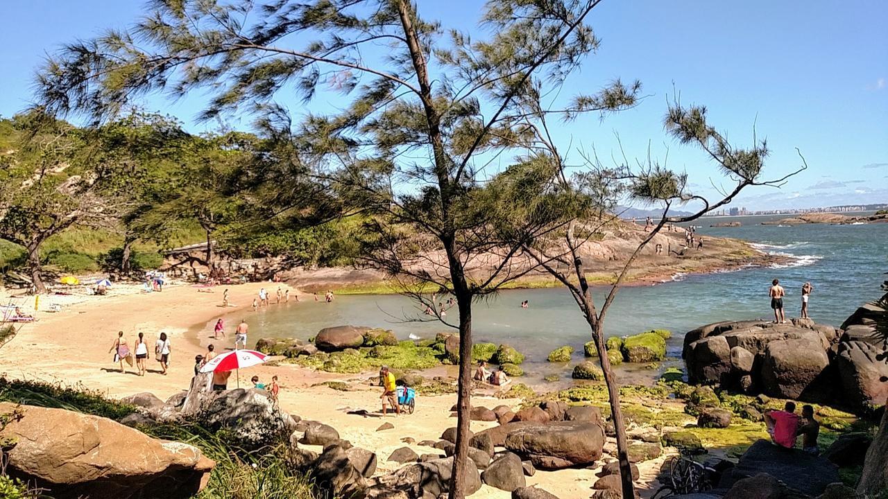 Flat Pasargada 712, Free Bikes, Pe Na Praia Vila Velha  Eksteriør bilde