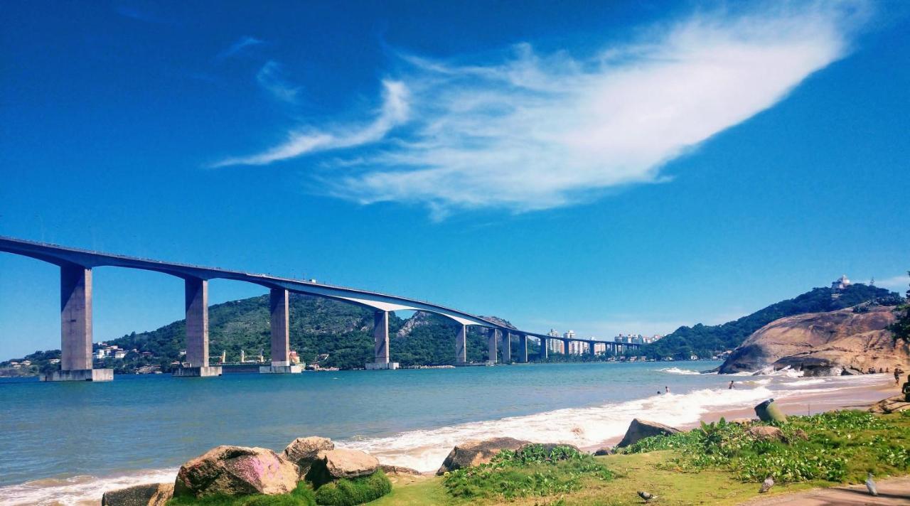 Flat Pasargada 712, Free Bikes, Pe Na Praia Vila Velha  Eksteriør bilde